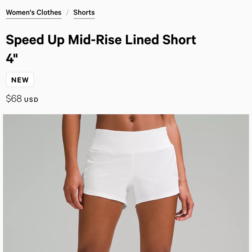 Lululemon shorts